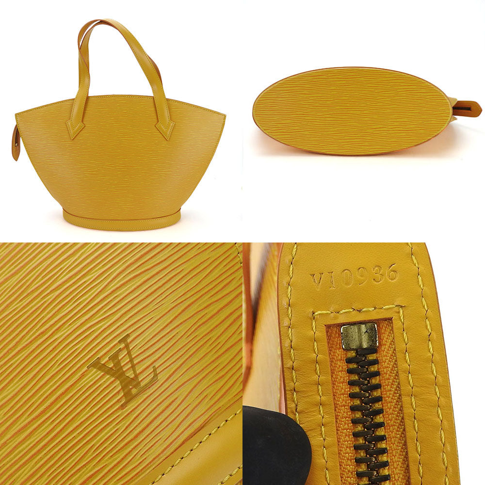 LOUIS VUITTON Handbag M52279 Epi Leather yellow Epi Sun jack Women Used Authentic