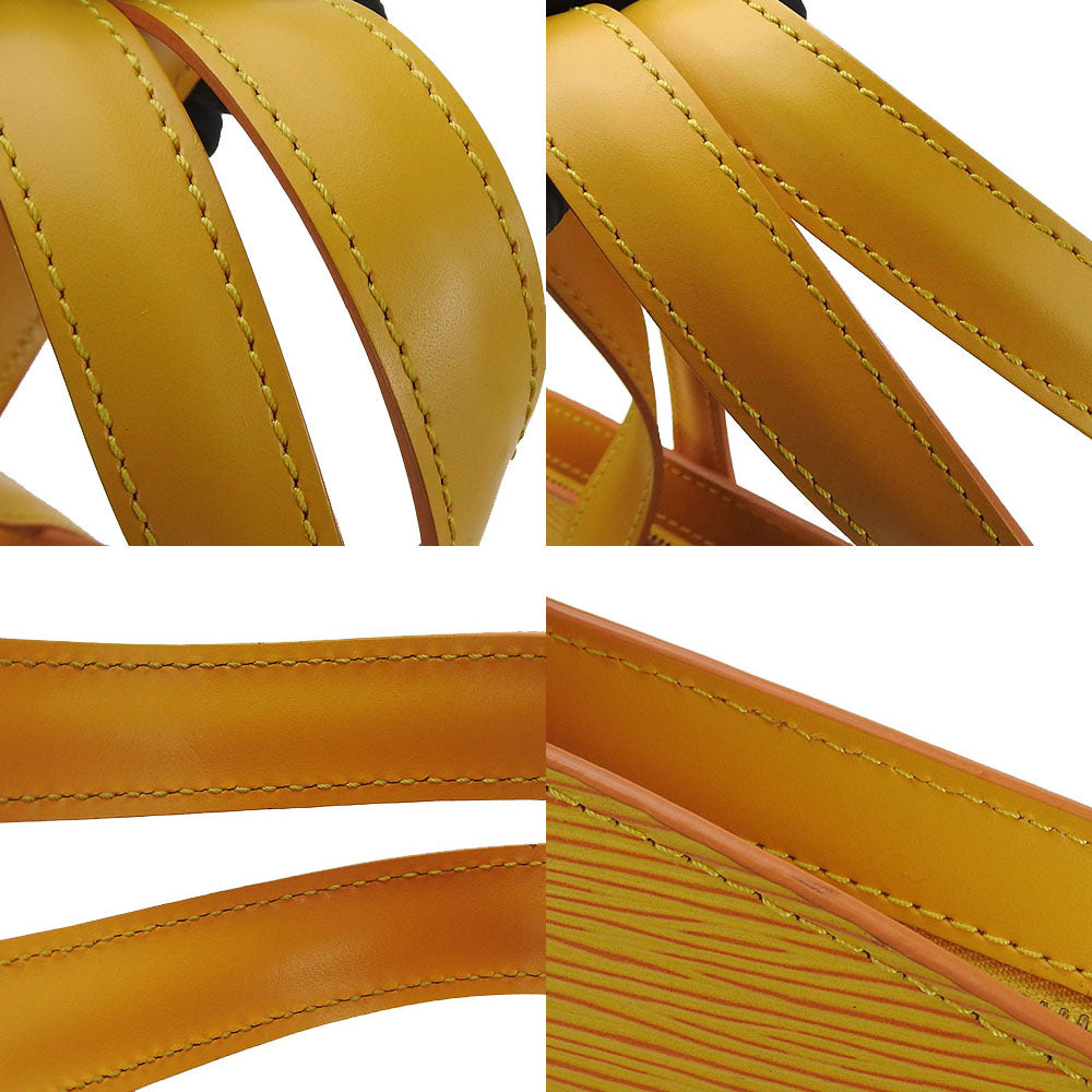 LOUIS VUITTON Handbag M52279 Epi Leather yellow Epi Sun jack Women Used Authentic