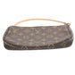 LOUIS VUITTON Pouch M40712 Monogram canvas Brown Pochette Monogram Accessoires Women Used Authentic