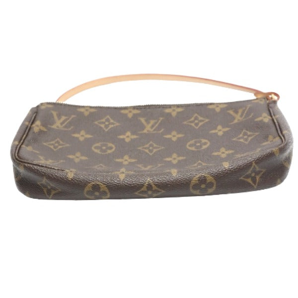 LOUIS VUITTON Pouch M40712 Monogram canvas Brown Pochette Monogram Accessoires Women Used Authentic