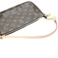 LOUIS VUITTON Pouch M40712 Monogram canvas Brown Pochette Monogram Accessoires Women Used Authentic