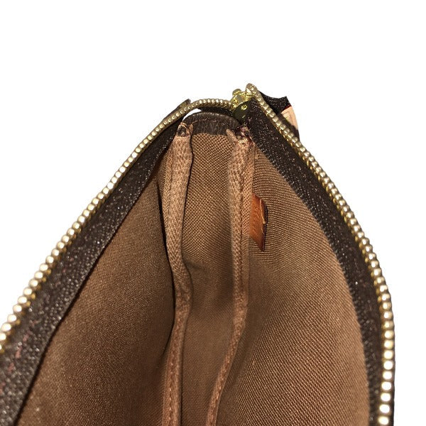 LOUIS VUITTON Pouch M40712 Monogram canvas Brown Pochette Monogram Accessoires Women Used Authentic