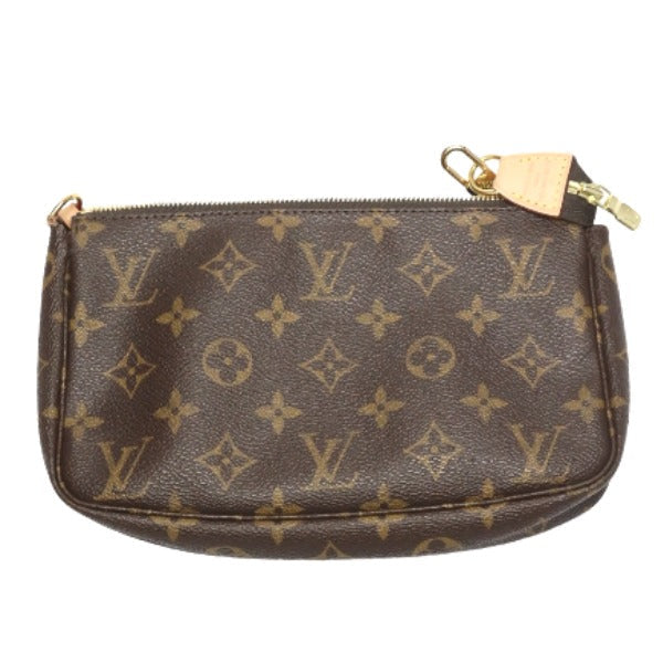 LOUIS VUITTON Pouch M40712 Monogram canvas Brown Pochette Monogram Accessoires Women Used Authentic