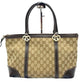 GUCCI Tote Bag 257069 GG canvas beige Handbag GG pattern canvas unisex(Unisex) Used Authentic