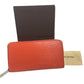 LOUIS VUITTON Long Wallet Purse M60310 Epi Leather Orange Zip Around Epi Zippy wallet Women Used Authentic