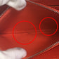 LOUIS VUITTON Long Wallet Purse M60310 Epi Leather Orange Zip Around Epi Zippy wallet Women Used Authentic