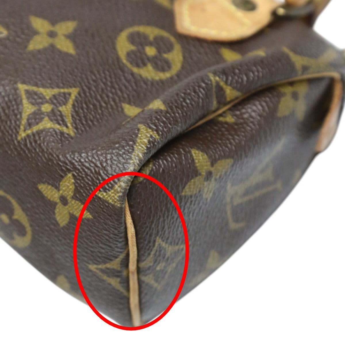 LOUIS VUITTON Other bag M41534 Monogram canvas Brown Mini bag Monogram Mini speedy Women Used Authentic
