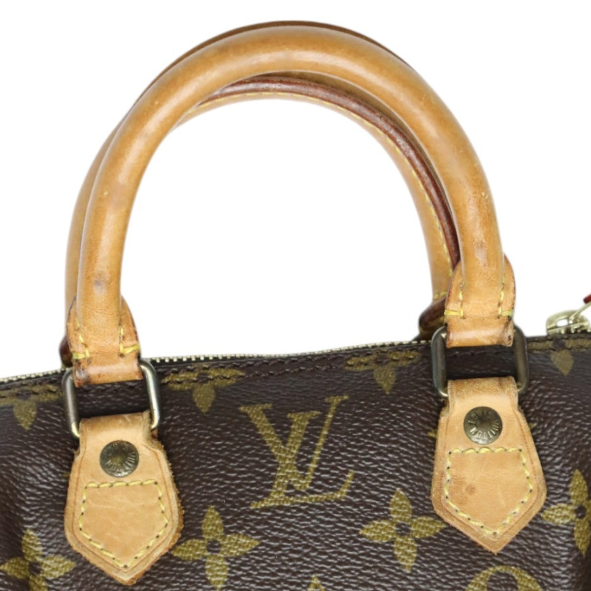 LOUIS VUITTON Other bag M41534 Monogram canvas Brown Mini bag Monogram Mini speedy Women Used Authentic