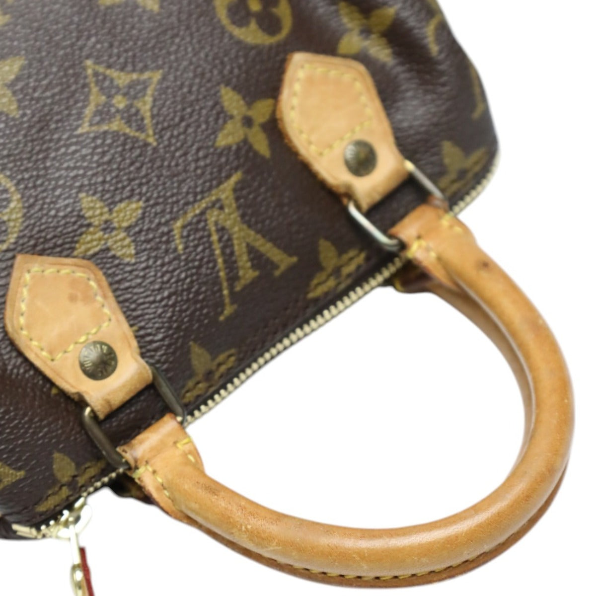 LOUIS VUITTON Other bag M41534 Monogram canvas Brown Mini bag Monogram Mini speedy Women Used Authentic