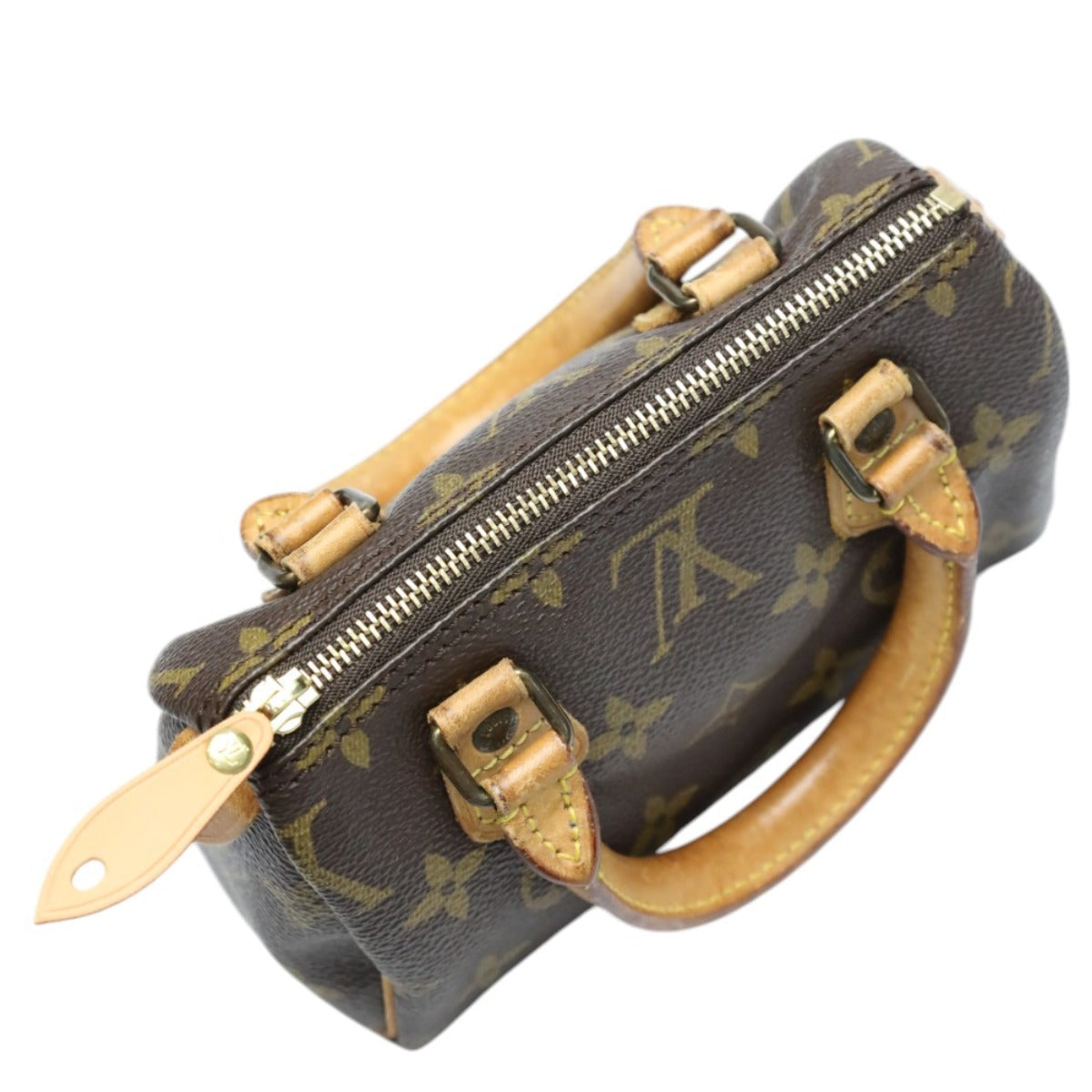 LOUIS VUITTON Other bag M41534 Monogram canvas Brown Mini bag Monogram Mini speedy Women Used Authentic