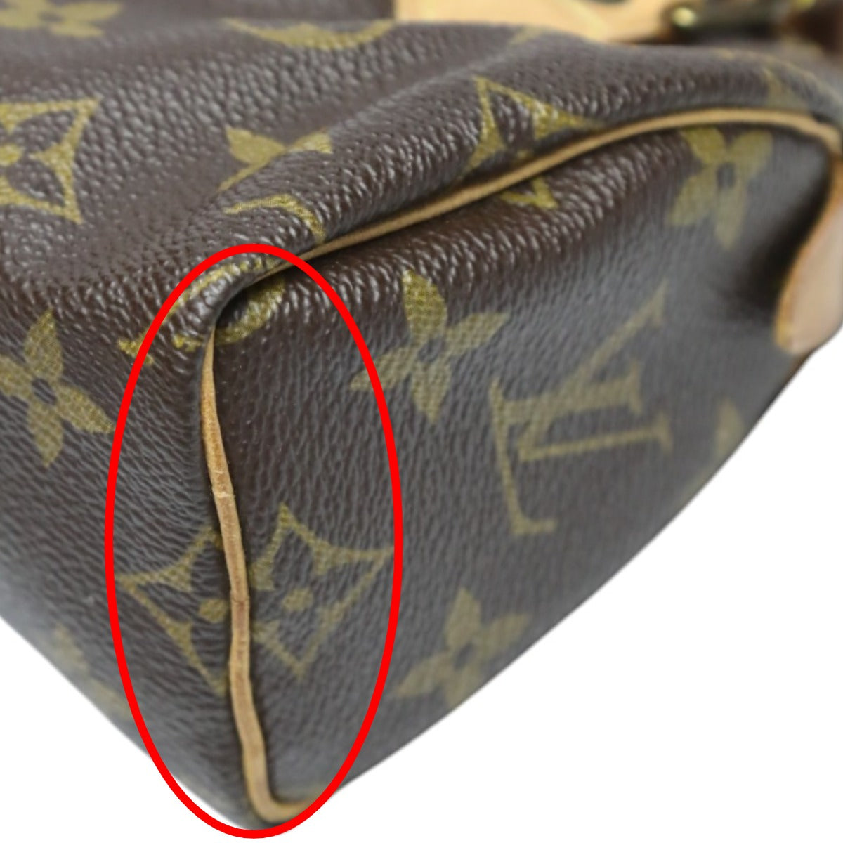 LOUIS VUITTON Other bag M41534 Monogram canvas Brown Mini bag Monogram Mini speedy Women Used Authentic
