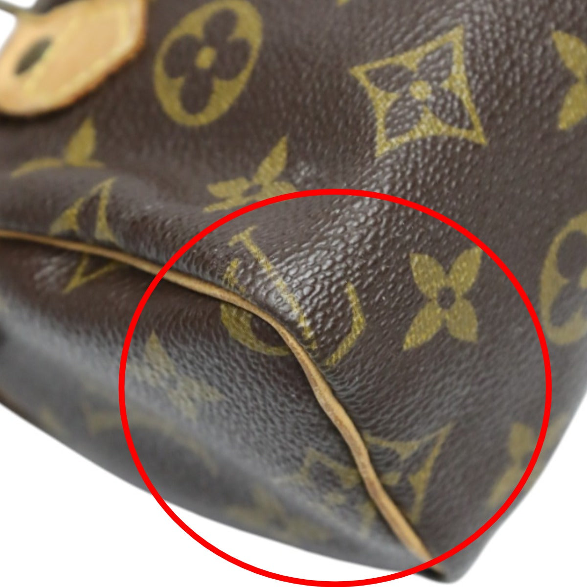 LOUIS VUITTON Other bag M41534 Monogram canvas Brown Mini bag Monogram Mini speedy Women Used Authentic