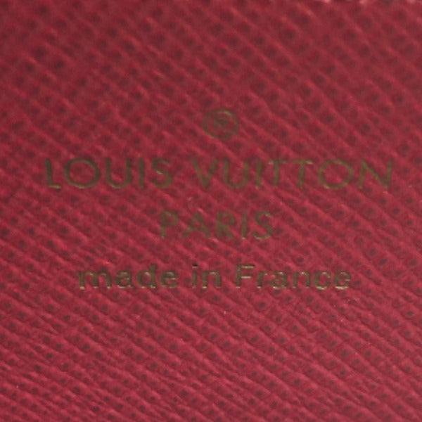 LOUIS VUITTON Long Wallet Purse M41895 Monogram canvas Fuchsia Zip Around Monogram Zippy wallet unisex(Unisex) Used Authentic