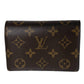 LOUIS VUITTON Bifold Wallet M69433 Monogram canvas Fuchsia Bifold Wallet Monogram Portefeuille Juliet Women Used Authentic