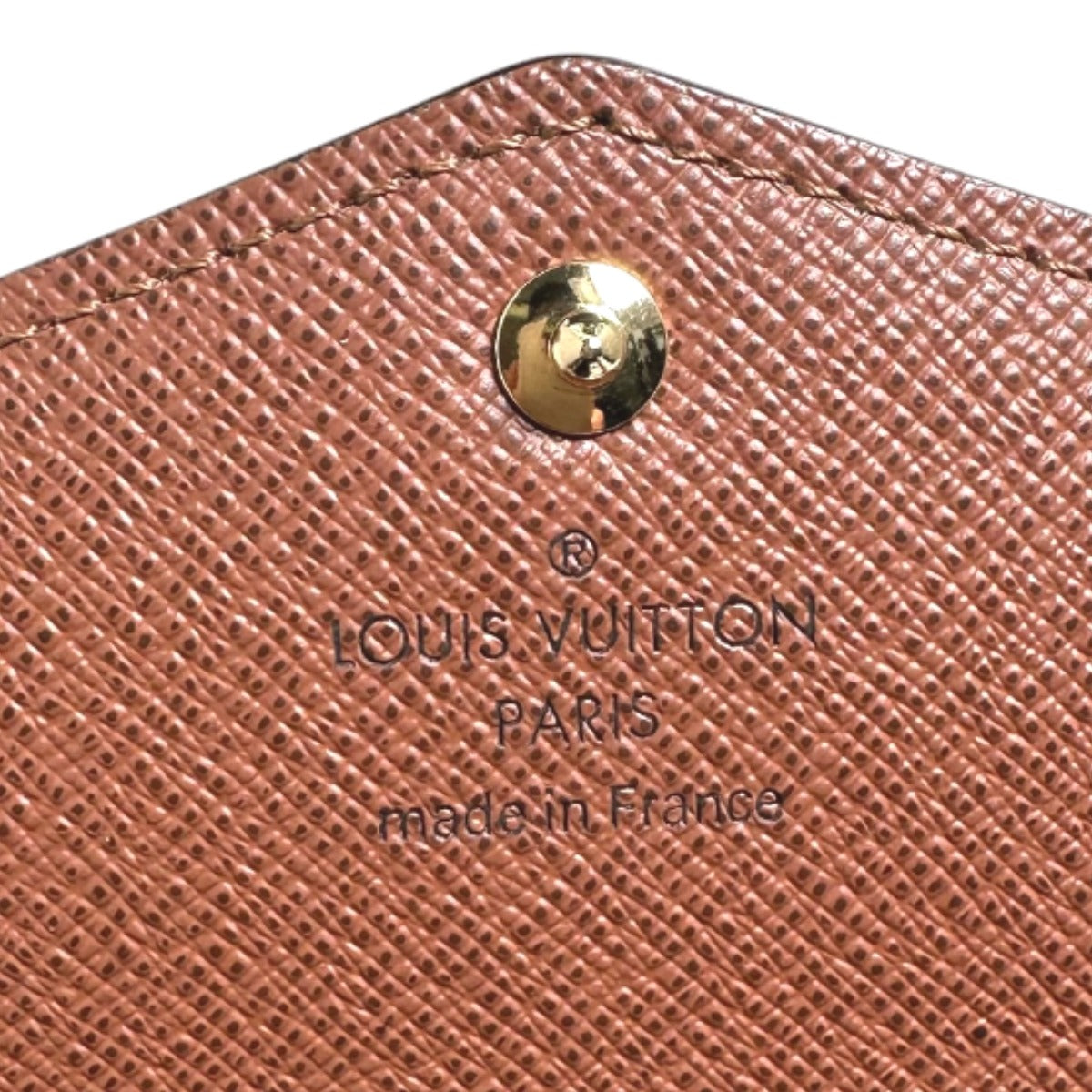LOUIS VUITTON Long Wallet Purse M60531 Monogram canvas Brown Wallet Monogram Portefeuille Sara unisex(Unisex) Used Authentic