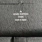 LOUIS VUITTON Long Wallet Purse N63077 Damier Grafitto Canvas black Zip Around Damier Graphite Zippy Organizer mens Used Authentic