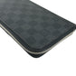 LOUIS VUITTON Long Wallet Purse N63077 Damier Grafitto Canvas black Zip Around Damier Graphite Zippy Organizer mens Used Authentic