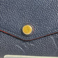LOUIS VUITTON Long Wallet Purse M62125 Monogram Ann Platt Marine Rouge Portefeuille Sarah Ann Platt Coin purse with Card Case Women Used Authentic