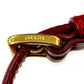 PRADA Handbag BN1670 Calfskin Red Women Used Authentic