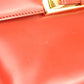 PRADA Handbag BN1670 Calfskin Red Women Used Authentic
