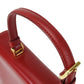 PRADA Handbag BN1670 Calfskin Red Women Used Authentic