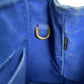 PRADA Tote Bag B2439G denim blue Shoulder Bag tote mini Canapa Women Used Authentic