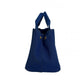 PRADA Tote Bag B2439G denim blue Shoulder Bag tote mini Canapa Women Used Authentic
