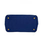 PRADA Tote Bag B2439G denim blue Shoulder Bag tote mini Canapa Women Used Authentic