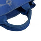 PRADA Tote Bag B2439G denim blue Shoulder Bag tote mini Canapa Women Used Authentic