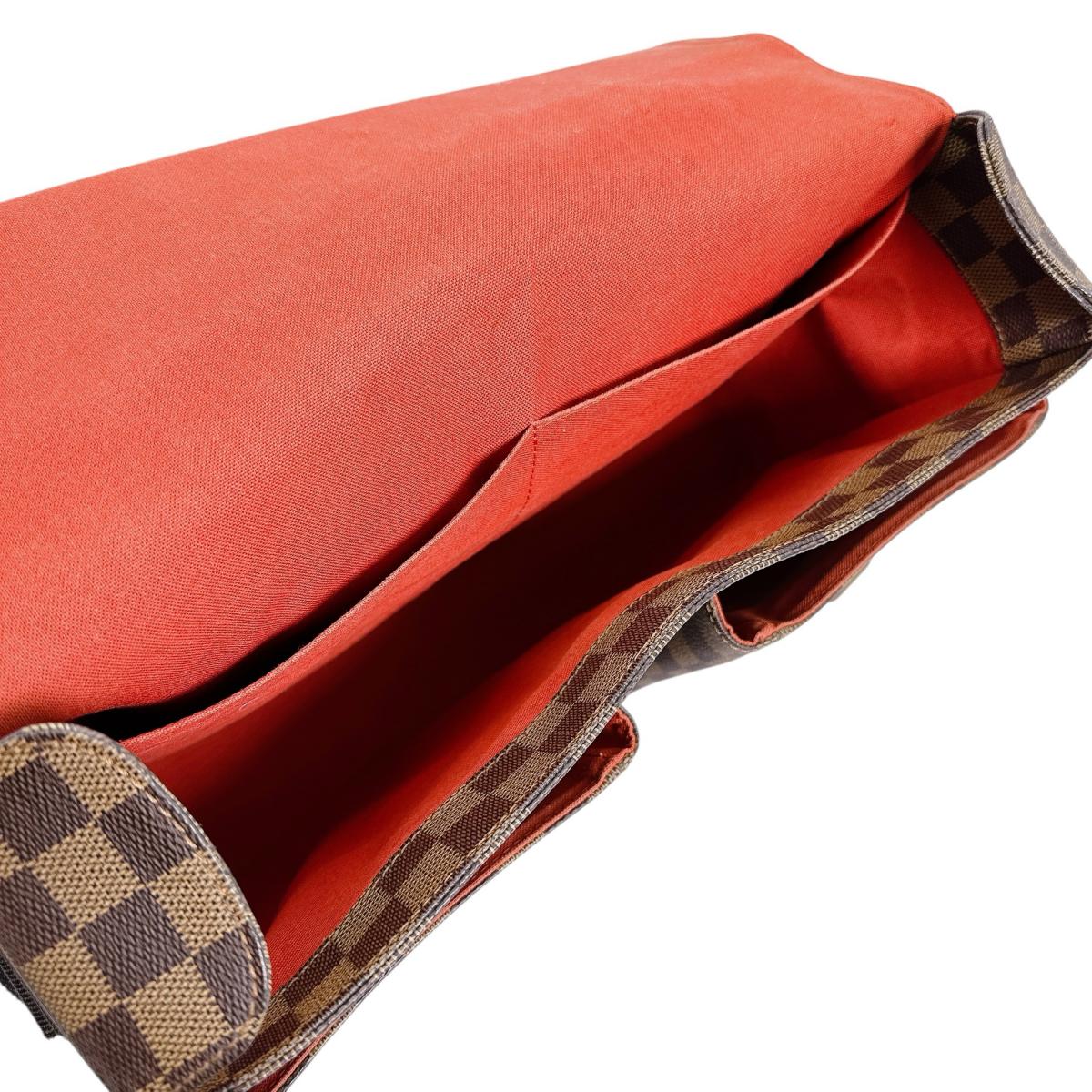 LOUIS VUITTON Shoulder Bag N42270 Damier canvas Brown 2WAY bag Damier Broadway unisex(Unisex) Used Authentic