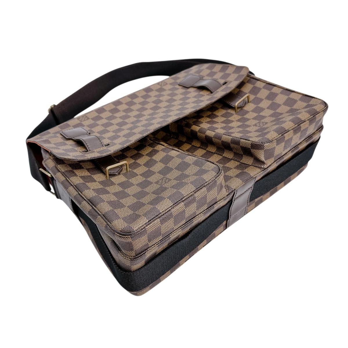 LOUIS VUITTON Shoulder Bag N42270 Damier canvas Brown 2WAY bag Damier Broadway unisex(Unisex) Used Authentic