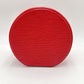 LOUIS VUITTON Handbag M48037 Epi Leather Castarian red Handbag Epi Cannes Women Used Authentic