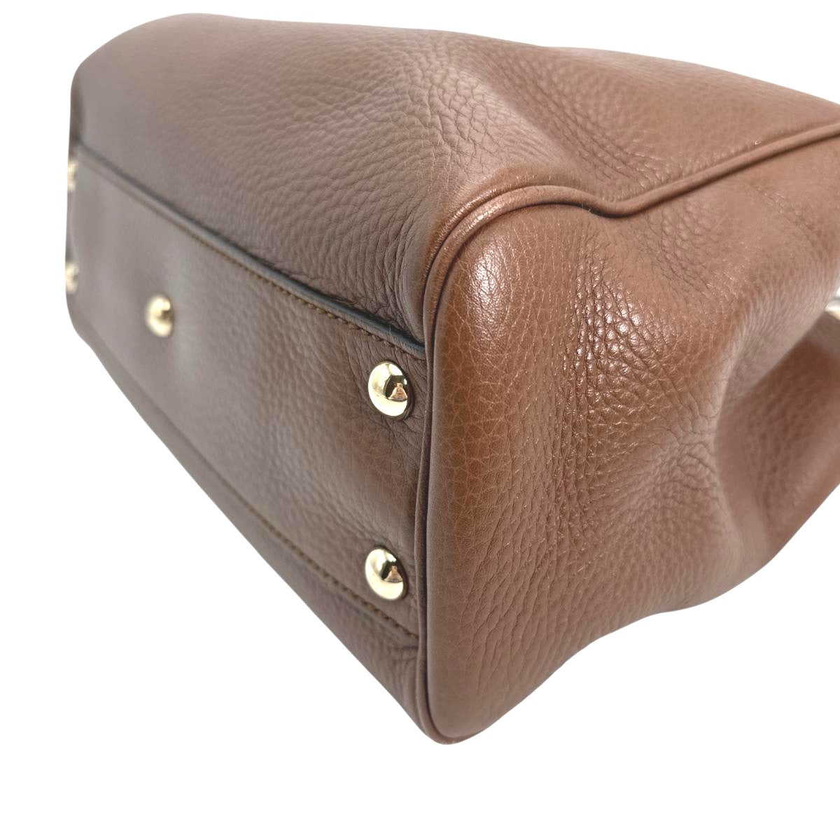 GUCCI Handbag 336032 Leather, Bamboo Brown leather 2 way bag