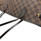 LOUIS VUITTON Tote Bag N51105 Damier canvas Brown lightweight Damier Neverfull MM Women Used Authentic