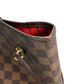 LOUIS VUITTON Tote Bag N51105 Damier canvas Brown lightweight Damier Neverfull MM Women Used Authentic
