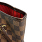 LOUIS VUITTON Tote Bag N51105 Damier canvas Brown lightweight Damier Neverfull MM Women Used Authentic