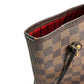 LOUIS VUITTON Tote Bag N51105 Damier canvas Brown lightweight Damier Neverfull MM Women Used Authentic