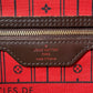 LOUIS VUITTON Tote Bag N51105 Damier canvas Brown lightweight Damier Neverfull MM Women Used Authentic
