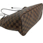 LOUIS VUITTON Tote Bag N51105 Damier canvas Brown lightweight Damier Neverfull MM Women Used Authentic
