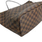 LOUIS VUITTON Tote Bag N51105 Damier canvas Brown lightweight Damier Neverfull MM Women Used Authentic