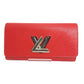 LOUIS VUITTON Long Wallet Purse M61179 Epi Leather Coklico Long Wallet Purse Epi Portefeuille twist Women Used Authentic