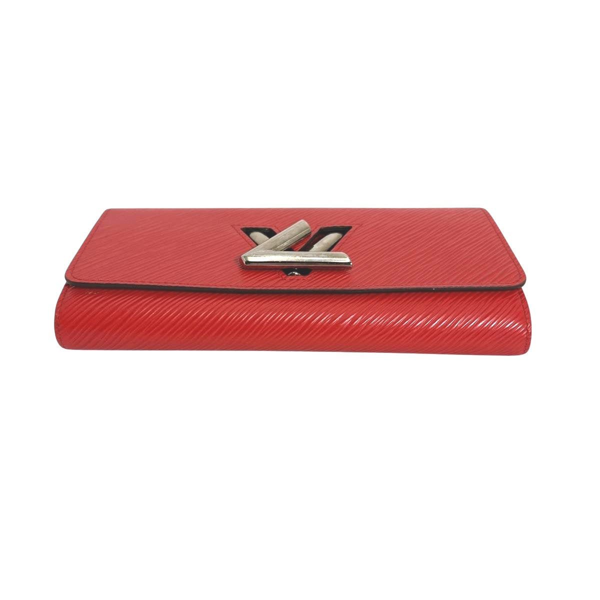 LOUIS VUITTON Long Wallet Purse M61179 Epi Leather Coklico Long Wallet Purse Epi Portefeuille twist Women Used Authentic