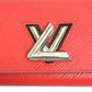 LOUIS VUITTON Long Wallet Purse M61179 Epi Leather Coklico Long Wallet Purse Epi Portefeuille twist Women Used Authentic