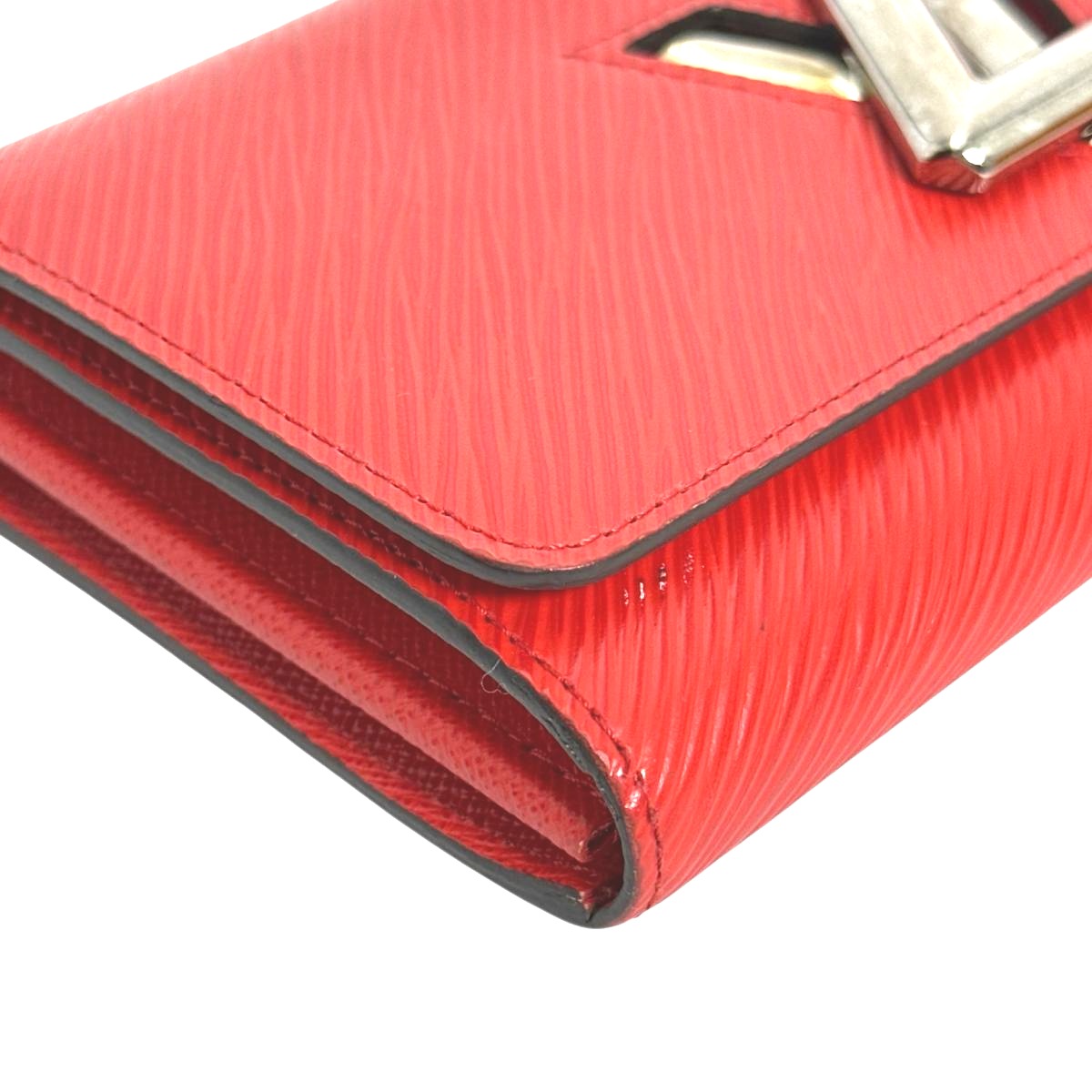 LOUIS VUITTON Long Wallet Purse M61179 Epi Leather Coklico Long Wallet Purse Epi Portefeuille twist Women Used Authentic