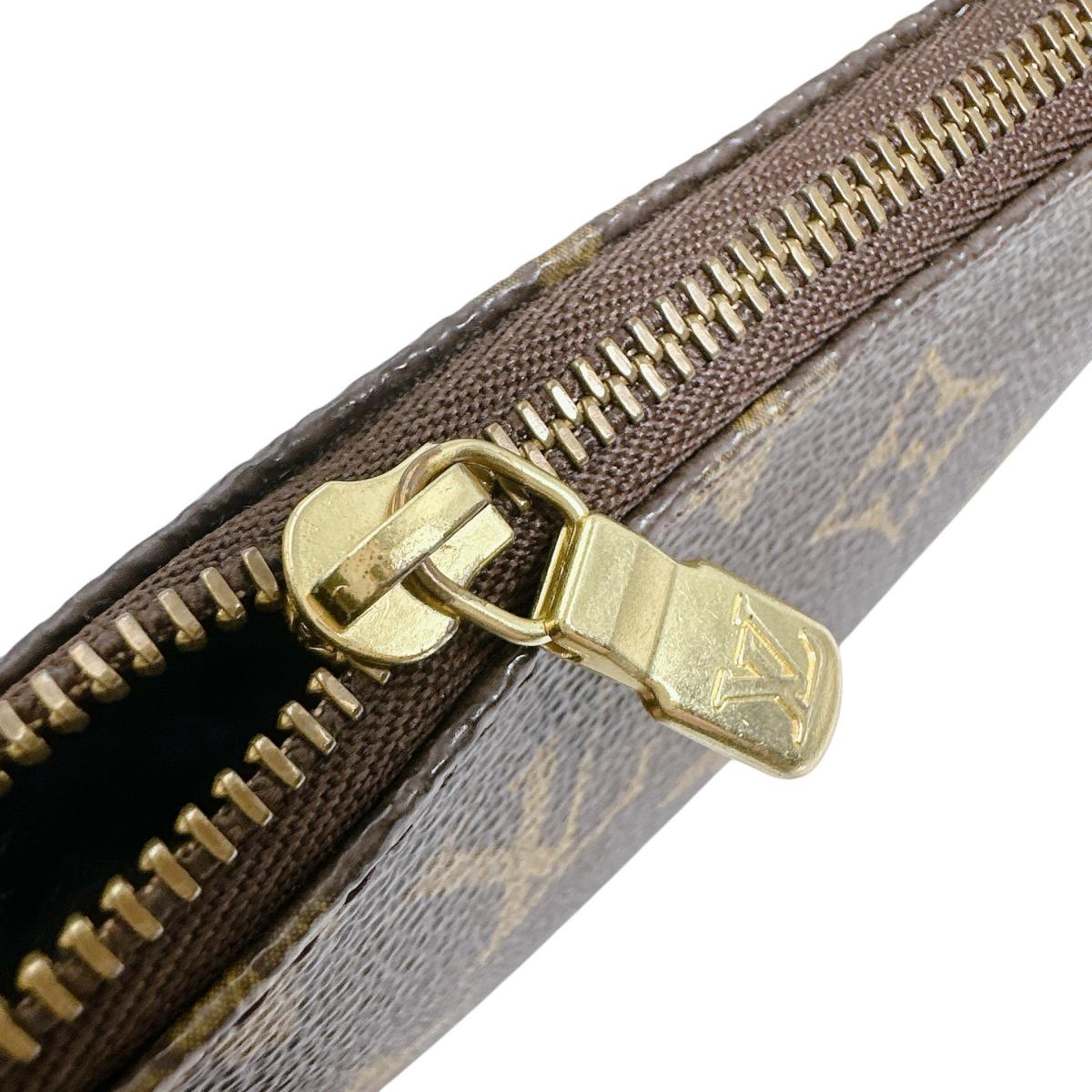 LOUIS VUITTON Pouch M51980 Monogram canvas Brown Monogram Pochette Accessoires
