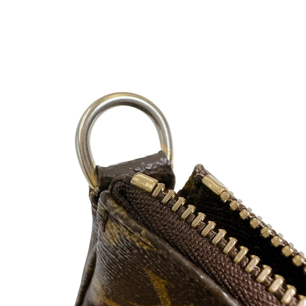 LOUIS VUITTON Pouch M51980 Monogram canvas Brown Monogram Pochette Accessoires