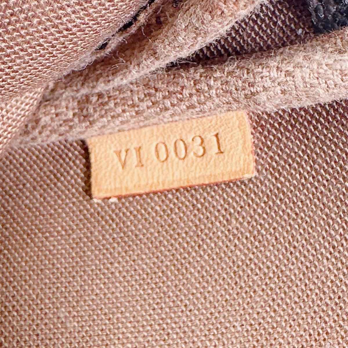 LOUIS VUITTON Pouch M51980 Monogram canvas Brown Monogram Crossbody strap replacement available