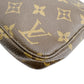 LOUIS VUITTON Pouch M51980 Monogram canvas Brown Monogram Crossbody strap replacement available