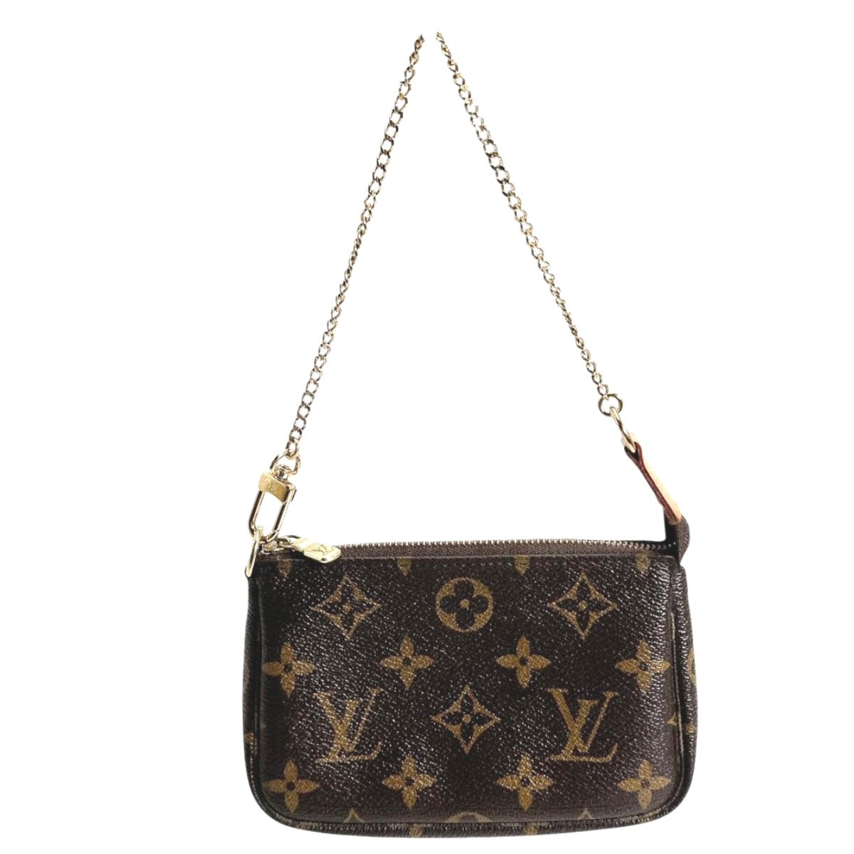 LOUIS VUITTON Pouch M58009 Monogram canvas Brown Monogram Mini Pochette Accessoires