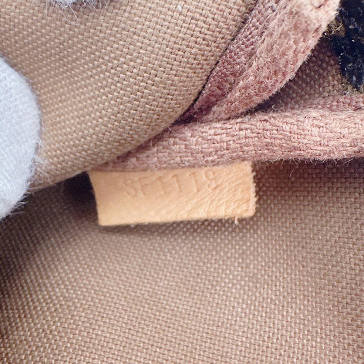 LOUIS VUITTON Pouch M58009 Monogram canvas Brown Monogram Mini Pochette Accessoires